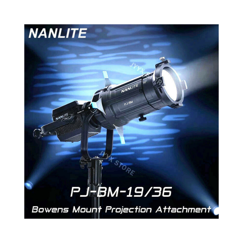 Nanlite Pj-Bm-19/Pj-Bm-36 Bowens Mount Projection Attachment 19